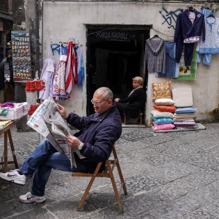  Naples. Italie. Avril 2013.
©Pierre Albouy 