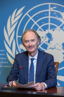 New UN envoy to Syria Geir O. Pedersen, Palais des Nations, Geneva, Switzerland, January 8, 2019. UN Photo/Pierre Albouy